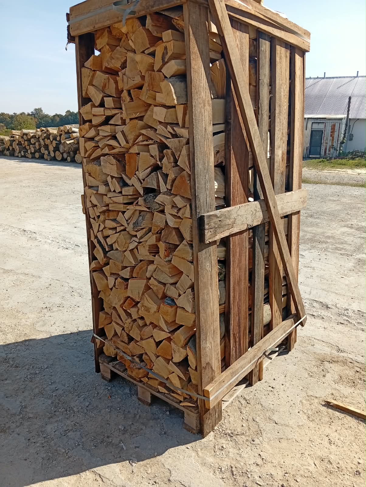 Дрова колоті сухі букові - 1 скл.м - Зображення 4